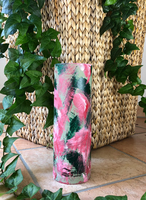 Zylin Dekoröhre Blütenwlad in Umgebung