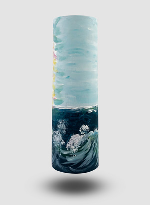 Zylin Designerröhre Das Meer von hinten