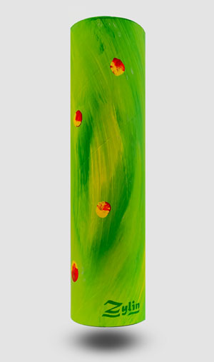 Zylin Deko-Röhre Frühling von vorne