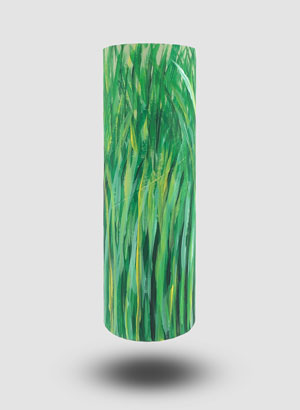 Zylin Designerröhre Gräser von hinten