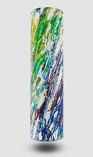 Zylin Deko Zylinder Wahnsinn von hinten