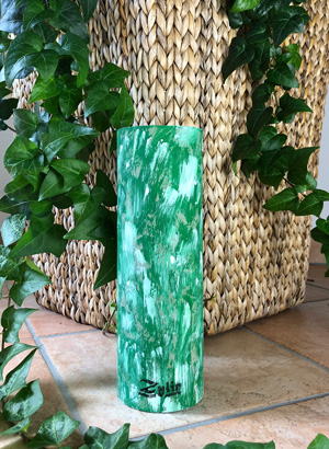 Zylin Designerröhre Wildes Grün in Umgebung